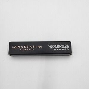 Anastasia Beverly Hills Clear Brow Gel .085 Fl Oz Mini Travel Size New in Box